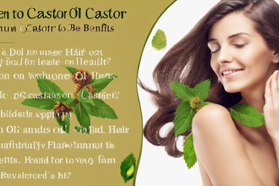 Apply Castor Oil on Hair for Maximum Benefits