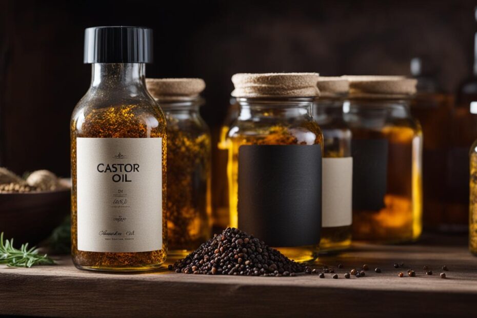How do you store castor oil