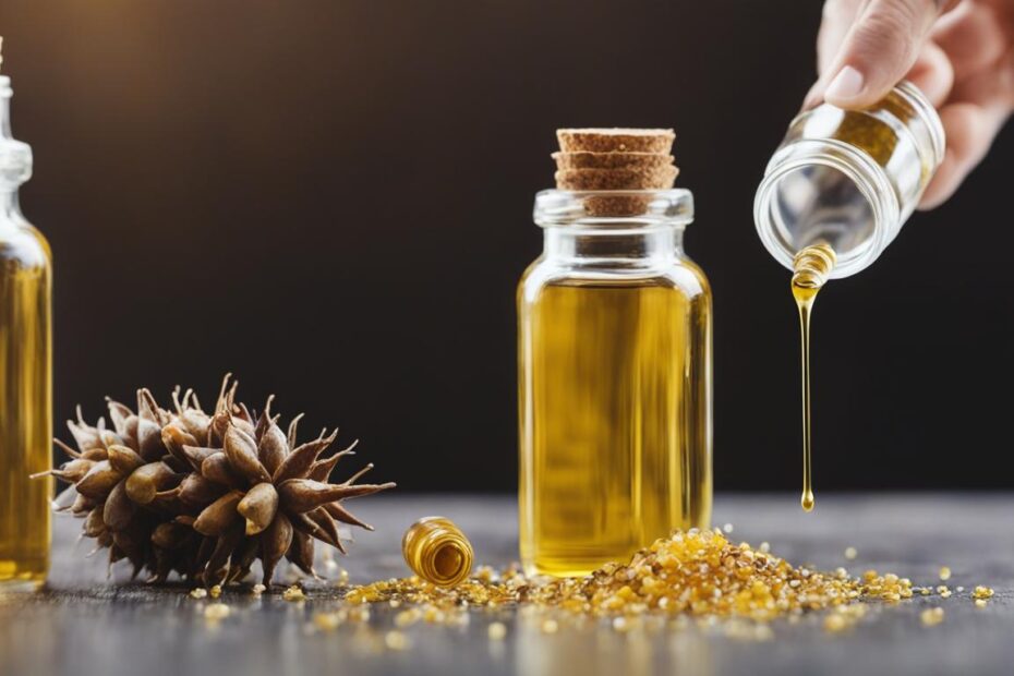 What's the best way to mix castor oil for hair?