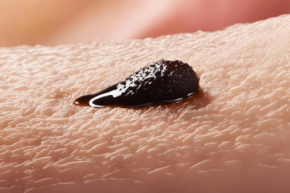 can castor oil remove moles
