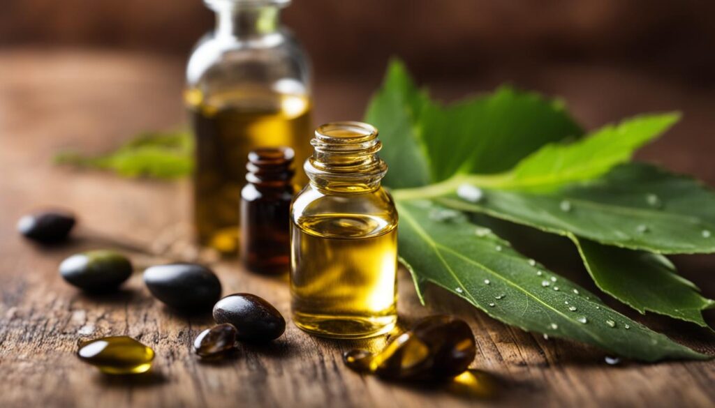 castor oil and other hair oils