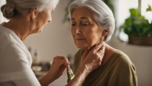 why castor oil on neck