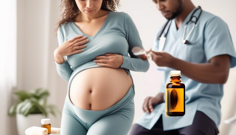 castor oil packs and pregnancy risks