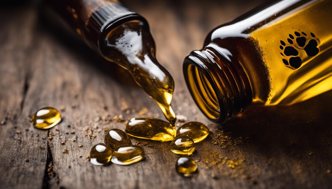 how much castor oil is toxic to dogs