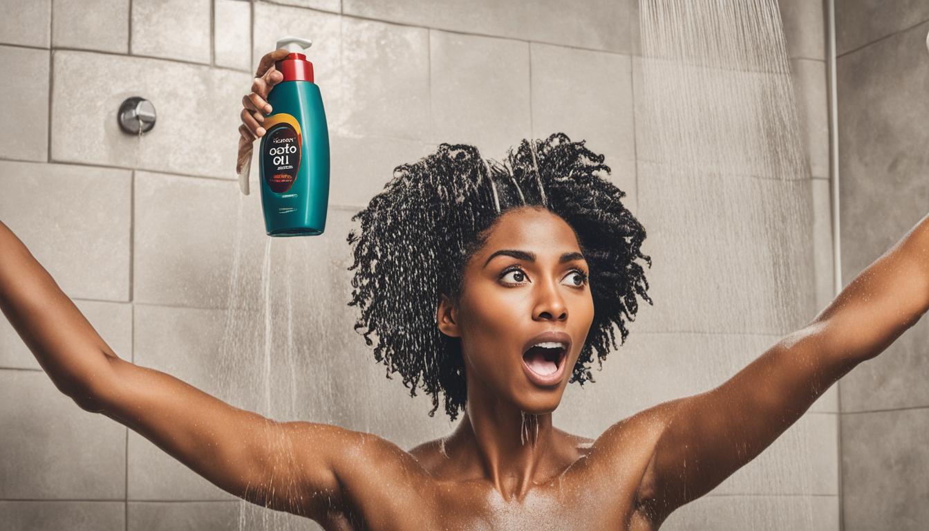 how to wash castor oil out of hair