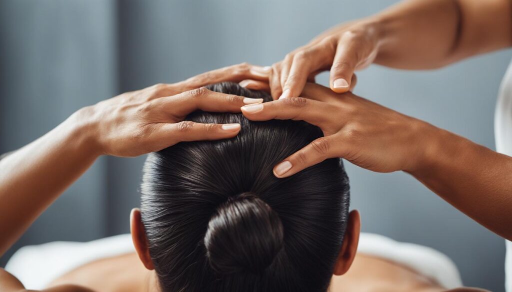 scalp massage