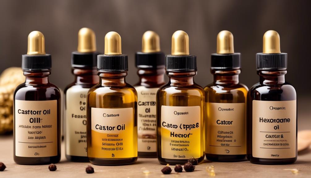 varieties of castor oil